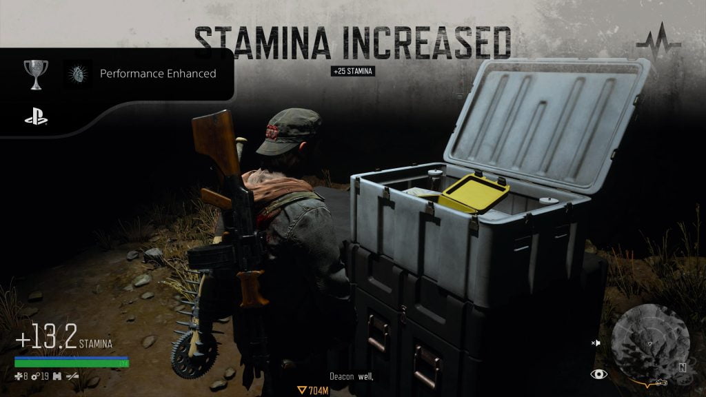 Stamina Increased
